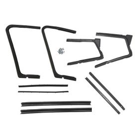 1958 Cadillac 4-Door Hardtop (EXCEPT Series 75 Limousines and Eldorado Brougham) Vent Window Weatherstrip Kit (10 Pieces) REPRODUCTION Free Shipping In The USA