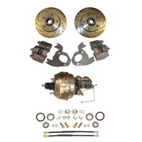 1961 1962 1963 1964 1965 1966 Cadillac 1967 1968 (EXCEPT Eldorado) Front Disc Brake Conversion Kit With Booster and Master Cylinder NEW