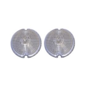 1948 1949 1950 1951 1952 1953 1954 1955 Cadillac (See Details) Parking Turn Signal Lens 1 Pair NOS Free Shipping In The USA