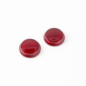 1948 1949 1950 1951 1952 1953 1954 1955 1956 Cadillac (See Details) Tail Light Reflector Lens 1 Pair REPRODUCTION Free Shipping In The USA