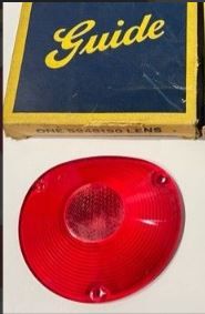 1957 1958 Cadillac Eldorado & Seville Tail Light Lens New Old Stock Freee hipping In The USA