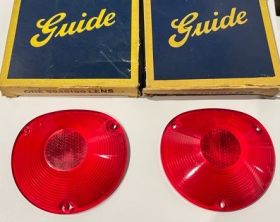 1957 1958 Eldorado & Seville Tail Light Lens 1 Pair New Old Stock Free Shipping In The USA