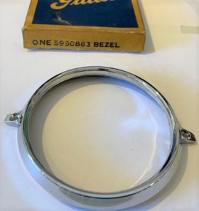 1960 Cadillac Tail Light Chrome Round Bezel New Old Stock Free Shipping In The USA