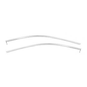 1959 1960 Cadillac 2-Door Hardtop Rear Quarter Window Upper Frames 1 Pair REPRODUCTION Free Shipping In The USA