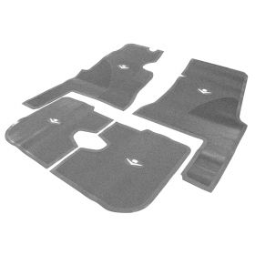 1959 1960 Cadillac 4-Door Gray Rubber Floor Mats (4 Pieces) REPRODUCTION Free Shipping In The USA