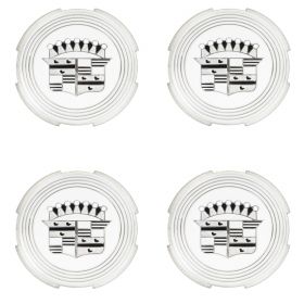 1959 1960 Cadillac Eldorado Seville, Eldorado Biarritz, And Fleetwood Series 60 Special Wheel Cover Hub Cap Medallion Set (4 Pieces) REPRODUCTION Free Shipping In The USA