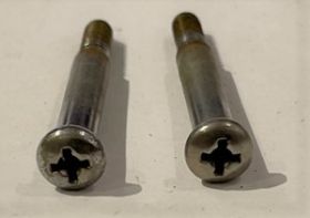 1970 Cadillac (Except Eldorado) Back-up lens Screws 1 Pair Used Free Shipping In The USA
