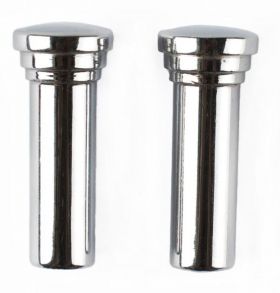 1959 1960 Cadillac Chrome Metal Door Lock Knobs 1 Pair REPRODUCTION Free Shipping In The USA