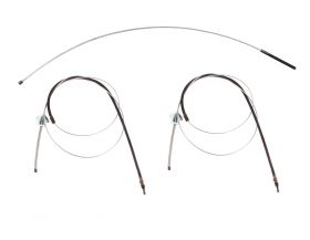 1959 Cadillac Series 75 Limousine Emergency Parking Brake Cable Set 3 Pieces REPRODUCTION Free Shipping In The USA
