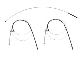 1959 Cadillac Series 75 Limousine Emergency Parking Brake Cable Set 3 Pieces REPRODUCTION Free Shipping In The USA