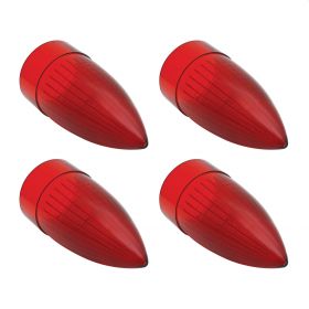 1959 Cadillac Fin Tail Light Lens Set (4 Pieces) REPRODUCTION Free Shipping In The USA