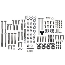 1949 1950 1951 1952 1953 1954 1955 1956 1957 1958 1959 1960 1961 1962 Cadillac Engine Hex And Indented Hex Bolt Kit (160 Pieces) REPRODUCTION Free Shipping In The USA