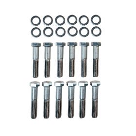 1959 1960 1961 1962 1963 1964 1965 1966 1967 Cadillac Hex Head Exhaust Manifold Bolt Kit (24 Pieces) REPRODUCTION Free Shipping In The USA