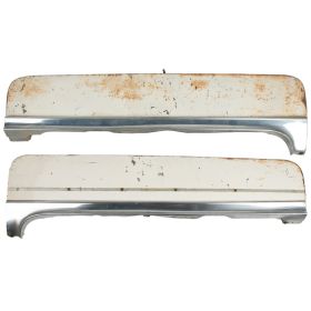 1960 Cadillac Fleetwood Series 60 Special Fender Skirts With Trim 1 Pair USED