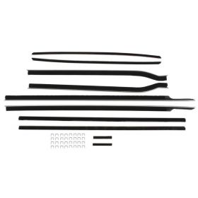 1961 1962 Cadillac Convertible Window Sweep Set (8 Pieces) REPRODUCTION Free Shipping In The USA