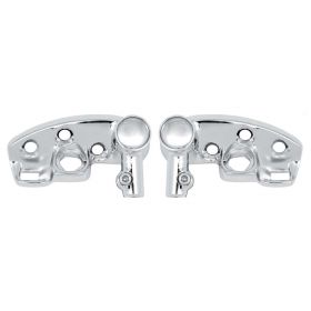 1961 1962 1963 1964 Cadillac Convertible Sun Visor Brackets 1 Pair REPRODUCTION Free Shipping In The USA
