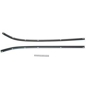 1961 1962 1963 1964 Cadillac Convertible Front Header Seal Weatherstrip Retainers 1 Pair REPRODUCTION Free Shipping In The USA