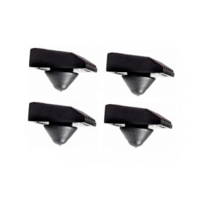 1961 1962 1963 1964 1965 Cadillac (See Details) Fender to Hood Bumpers Set (4 Pieces) REPRODUCTION