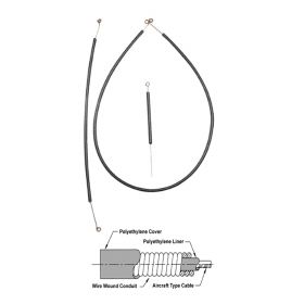 1961 Cadillac WITH Air Conditioning (A/C) Heater Cable Set (3 Pieces) REPRODUCTION Free Shipping In The USA