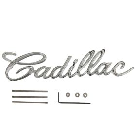1962 1963 1964 1965 Cadillac (See Details) Grille Script REPRODUCTION Free Shipping In The USA