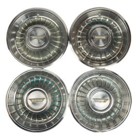 1962 Cadillac Wheel Cover Hub Cap Set (4 Pieces) USED