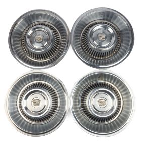 1963 1964 Cadillac Wheel Cover Hub Cap Set (4 Pieces) USED