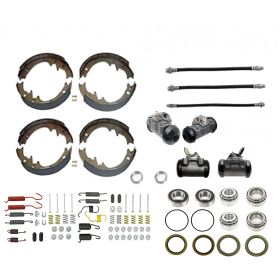 1965 1966 Cadillac (EXCEPT Series 75 Limousine and Commercial Chassis) Master Drum Brake Kit With Bearings and Seals (91 Pieces) REPRODUCTION Free Shipping In The USA