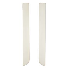 1965 1966 Cadillac Deville White Armrest Pad 1 Pair REPRODUCTION Free Shipping In The USA
