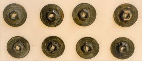1965 1966 1967 1968 1969 1970 Cadillac (See Details) Front Fender Molding Fasteners Set (8 Pieces) USED Free Shipping In The USA