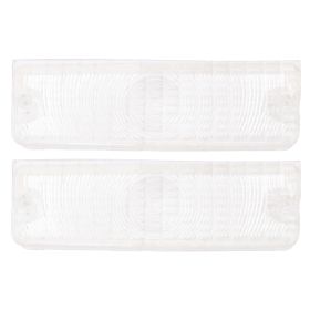 1965 Cadillac (EXCEPT Series 75 Limousine) Parking Light Lens (1 Pair) REPRODUCTION Free Shipping In The USA
