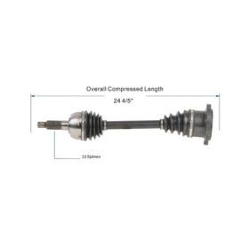 1967 1968 1969 1970 1971 1972 1973 1974 1975 1976 1977 1978 Cadillac Eldorado Front CV Drive Axle Assembly (Fits Left or Right) REPRODUCTION Free Shipping In The USA