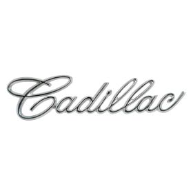 1966 1967 Cadillac Calais And Deville Trunk Script REPRODUCTION Free Shipping In The USA