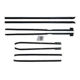 1965 1966 Cadillac Convertible Window Sweep Set (8 Pieces) REPRODUCTION Free Shipping In The USA
