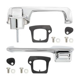 1969 1970 Cadillac (EXCEPT Eldorado) Front Exterior Door Handles 1 Pair REPRODUCTION Free Shipping In The USA