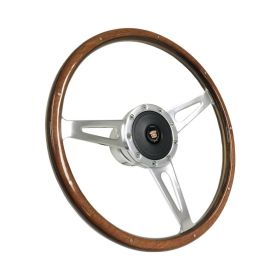 1980 1981 1982 1983 1984 1985 1986 1987 1988 1989 Cadillac Walnut Wood Grain S9 Riveted Steering Wheel Conversion Kit WITH Tilt / Telescopic REPRODUCTION Free Shipping In The USA