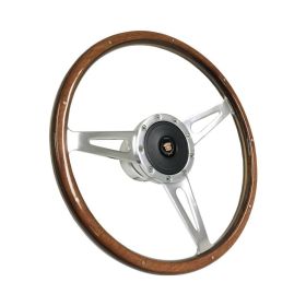 1969 1970 1971 1972 1973 1974 1975 1976 1977 1978 1979 Cadillac Walnut Wood Grain S9 Riveted Steering Wheel Conversion Kit WITH Tilt / Telescopic REPRODUCTION Free Shipping In The USA