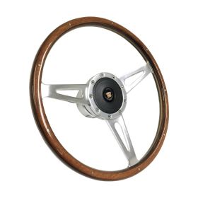 1969 1970 1971 1972 1973 1974 1975 1976 1977 1978 1979 Cadillac Walnut Wood Grain S9 Riveted Steering Wheel Conversion Kit WITHOUT Tilt / Telescopic REPRODUCTION Free Shipping In The USA