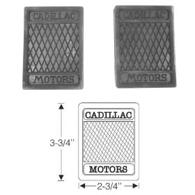 1936 1937 1938 1939 1940 Cadillac Rubber Pedal Pads 1 Pair REPRODUCTION Free Shipping In The USA