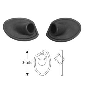 1935 1936 Cadillac (See Details) Side Mount Spare Wheel Rubber Grommets 1 Pair REPRODUCTION Free Shipping In The USA 