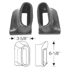 1936 1937 Cadillac Series 75 and Series 85 Rear Rubber Bumper Grommets 1 Pair REPRODUCTION Free Shipping In The USA