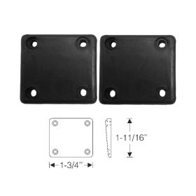 1937 1938 1939 1940 1941 1942 1946 1947 1948 1949 1950 1951 1952 1953 1954 Cadillac 2-Door (See Details) Door Side Rubber Bumper 1 Pair REPRODUCTION Free Shipping In The USA