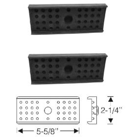 1936 1937 1938 1939 1940 1941 1942 1946 1947 1948 1949 1950 1951 1952 1953 Cadillac Rear Leaf Spring Insulator Pads 1 Pair REPRODUCTION Free Shipping In The USA