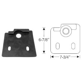 1937 1938 Cadillac (See Details) Steering Column Floorplate REPRODUCTION Free Shipping In The USA 