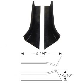 1937 1938 Cadillac (See Details) Rumbleseat Rubber Weatherstrips 1 Pair REPRODUCTION Free Shipping In The USA 