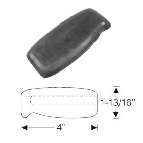1937 1938 Cadillac (See Details) Handbrake Pull Rubber Grip REPRODUCTION Free Shipping In The USA 