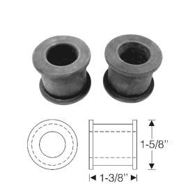 1939 Cadillac (See Details) Front Lower Suspension Arm, Inner Rubber Bushings 1 Pair REPRODUCTION Free Shipping In The USA