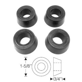 1937 1938 1939 1940 Cadillac (See Details) Rear Stabilizer Rubber Bushings (4 Pieces) REPRODUCTION Free Shipping In The USA 