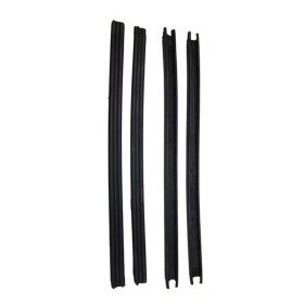 1948 1949 Cadillac Series 61 And Series 62 2-Door Coupe Rear Window Rubber Division Bar Seal Set (4 Pieces) REPRODUCTION Free Shipping In The USA