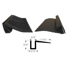 1937 1938 1939 1940 1941 1942 1946 1947 1948 1949 1950 1951 1952 1953 1954 1955 Cadillac Window Channel Filler Rubber Weatherstrip REPRODUCTION 