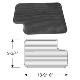 1933 1934 1935 1936 Cadillac (See Details) Rubber Heel Mat REPRODUCTION Free Shipping In The USA 